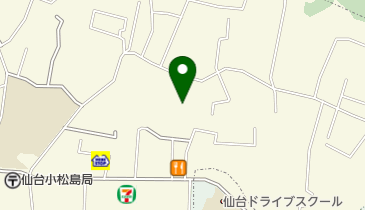 仙台流刀剣研處・刀洲の地図画像