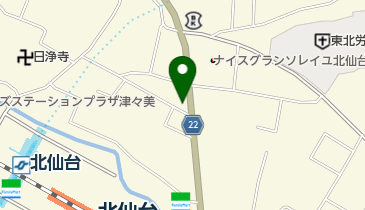 買取専門店 東京相場 仙台店の地図画像