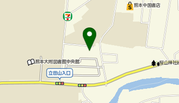 黒髪しょうぶ苑の地図画像