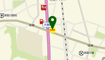 デニーズ 須賀川店の地図画像