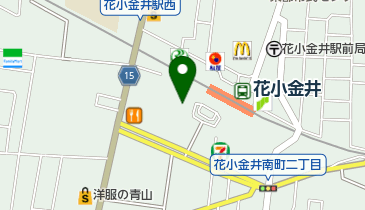 わたしのゴルフ 花小金井店の地図画像