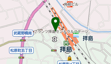 ステップゴルフ 拝島店の地図画像