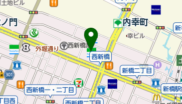 アイセイ薬局 内幸町店の地図画像