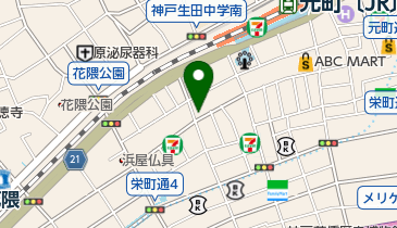 INCENSE(インセンス)の地図画像