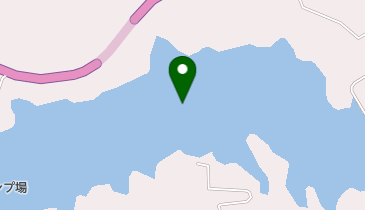 朝霧湖野村ダムの地図画像