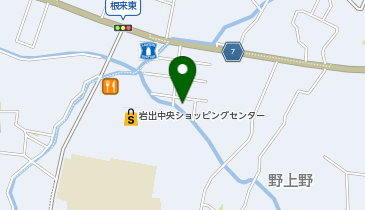 和牛と和牛コロッケの松牛の地図画像