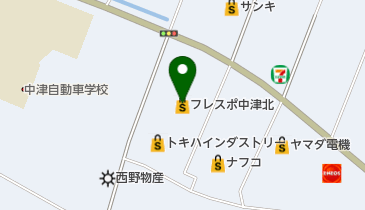 Frespo(フレスポ) 中津北店の地図画像