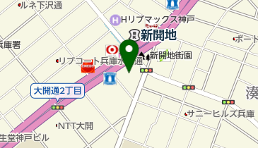 神鉄食彩館 新開地店の地図画像