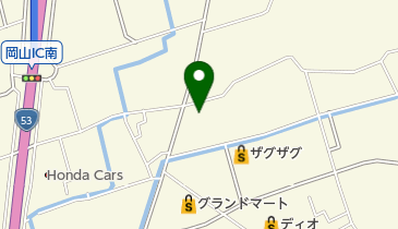 石窯パン工房 麦のひげ 津高店の地図画像