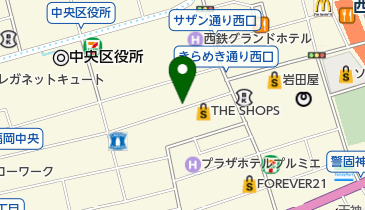 IQOS(アイコス)ストア 福岡の地図画像