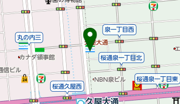 L'Avenue des Champs-Elysees(ラヴニュー デ シャンゼリゼ)の地図画像