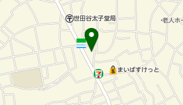 三軒茶屋 焼肉さかもとの地図画像
