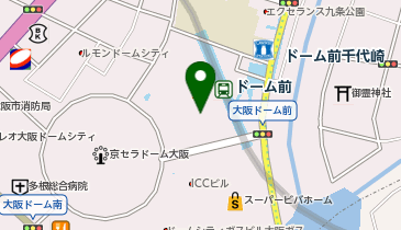 CLEANING Ruby(クリーニングルビー) イオンモール大阪 ドームシティ店の地図画像