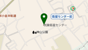 気象衛星センターの地図画像