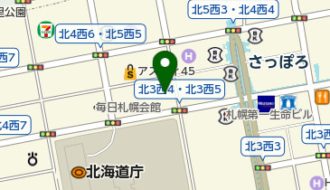 キクロン株式会社札幌オフィスの地図画像