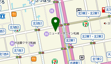 旭化成ホームプロダクツ株式会社札幌営業所の地図画像