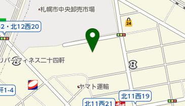 今野食品の地図画像