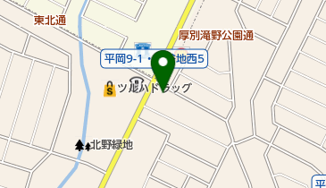 エンパイアー リーヴ平岡店の地図画像