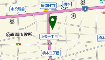 青森青色申告会の地図画像