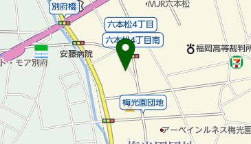裕生堂薬局 六本松店の地図画像