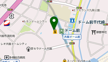 QB HOUSE(キュー ビー ハウス) イオンモール大阪ドームシティ店の地図画像