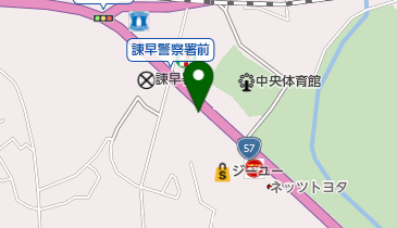 メガネ本舗 諫早店の地図画像