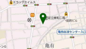 プライム薬局 足立東和店の地図画像