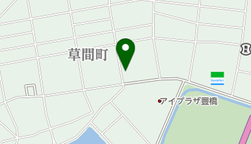 Cafe(カフェ) アンプレシオン 草間店の地図画像