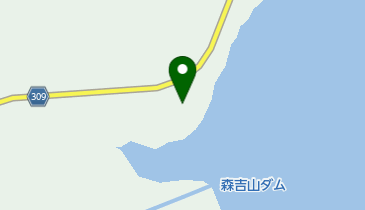 森吉山ダム広報館の地図画像