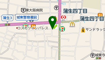 割烹 かもんの地図画像