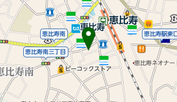 博多うどん酒場 イチカバチカ 恵比寿店の地図画像