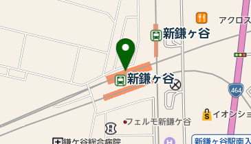 idecafe(イデカフェ) 新鎌ヶ谷駅中店の地図画像