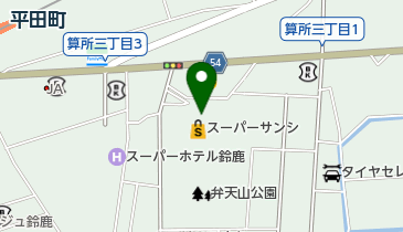 総合衣料 STEP(ステップ) 鈴鹿ハンターショッピングセンター店の地図画像
