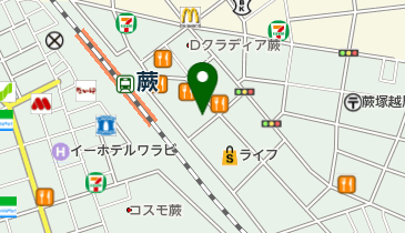 POP GIRL(ポップ ガール) 蕨店の地図画像