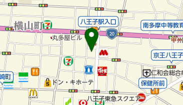 Smile hair(スマイル ヘアー) 八王子店の地図画像