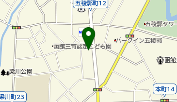 ハセガワストア 五稜郭店の地図画像
