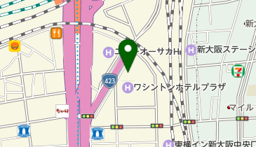エイブル 新大阪店の地図画像