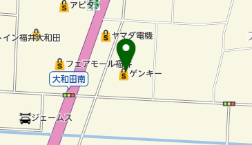 GENKY(ゲンキー) 福井大和田店の地図画像