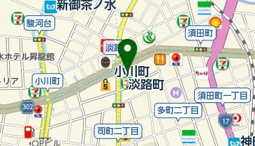 ユアコンタクト 淡路町店の地図画像