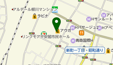 赤平商店の地図画像