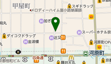 花よりキヨエ 京都市中京区 カフェ 604 8051 の地図 アクセス 地点情報 Navitime