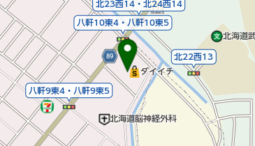 エンパイアー ダイイチ八軒店の地図画像