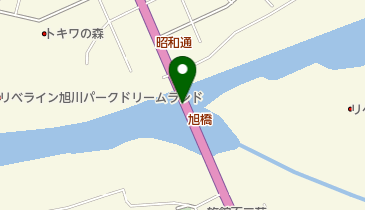 旭橋の地図画像