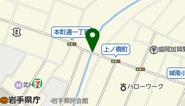 上ノ橋の地図画像