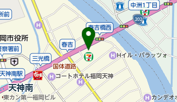 AVEC PLAISIR(アベック プレジール)南天神店の地図画像