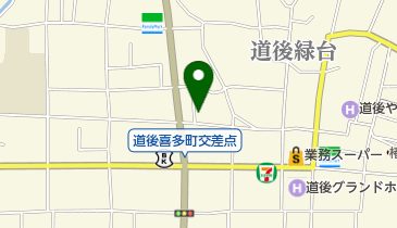 ドッグサロン蒼の地図画像