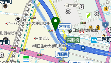 常盤橋の地図画像