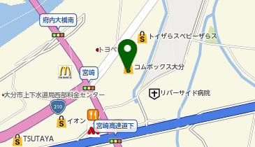 muchcolor fitness(マチカラ フィットネス) 大分の地図画像