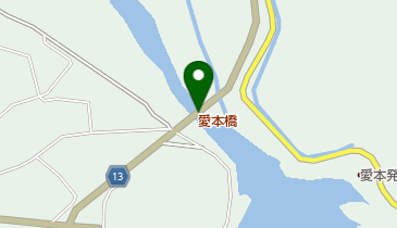 愛本橋の地図画像