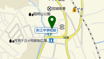 ビューティークリニックコダマ 宮崎南店の地図画像